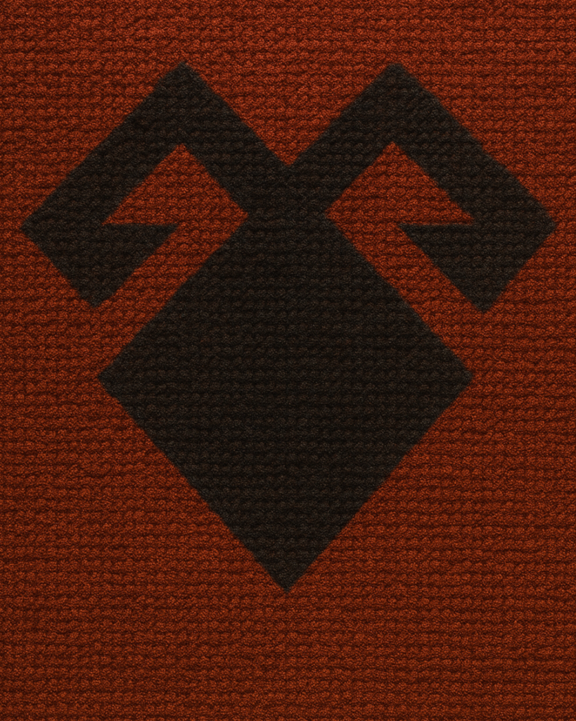 koc boynuzu kilim motifi