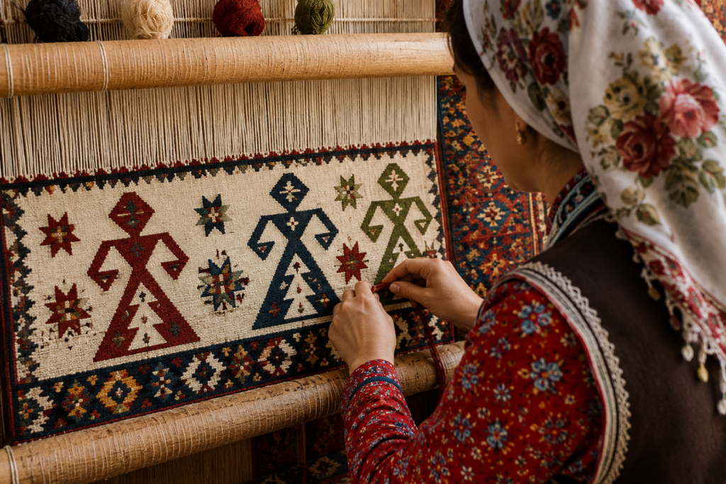 anadolu kilim motifleri elibelinde
