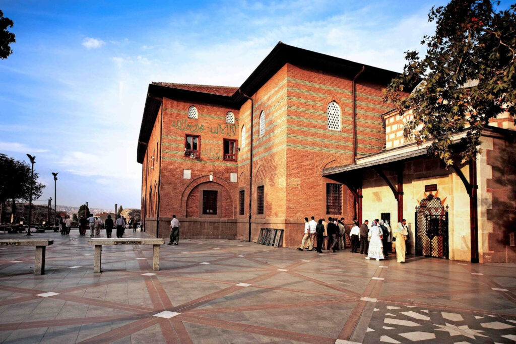 haci bayrami veli cami nerede