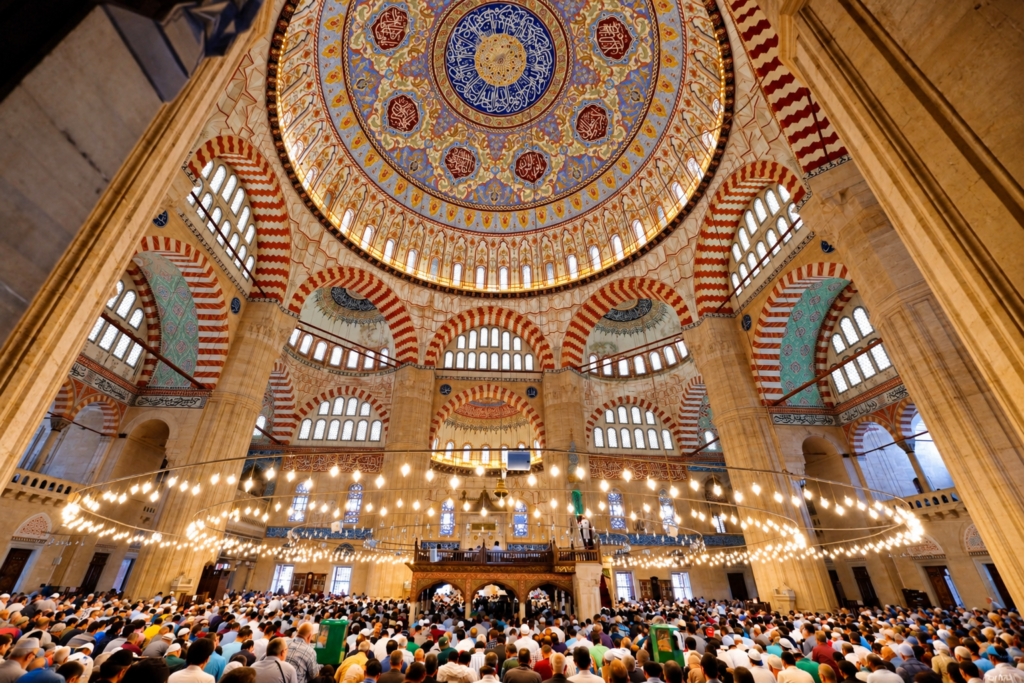 edirne selimiye cami kubbesi