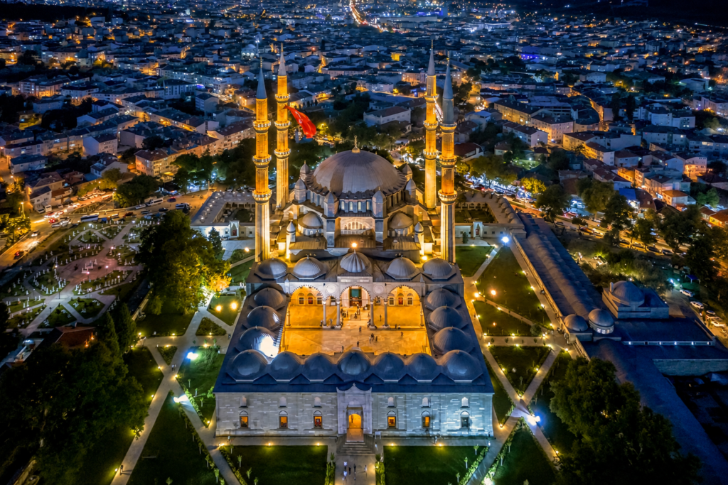 edirne selimiye cami nerede