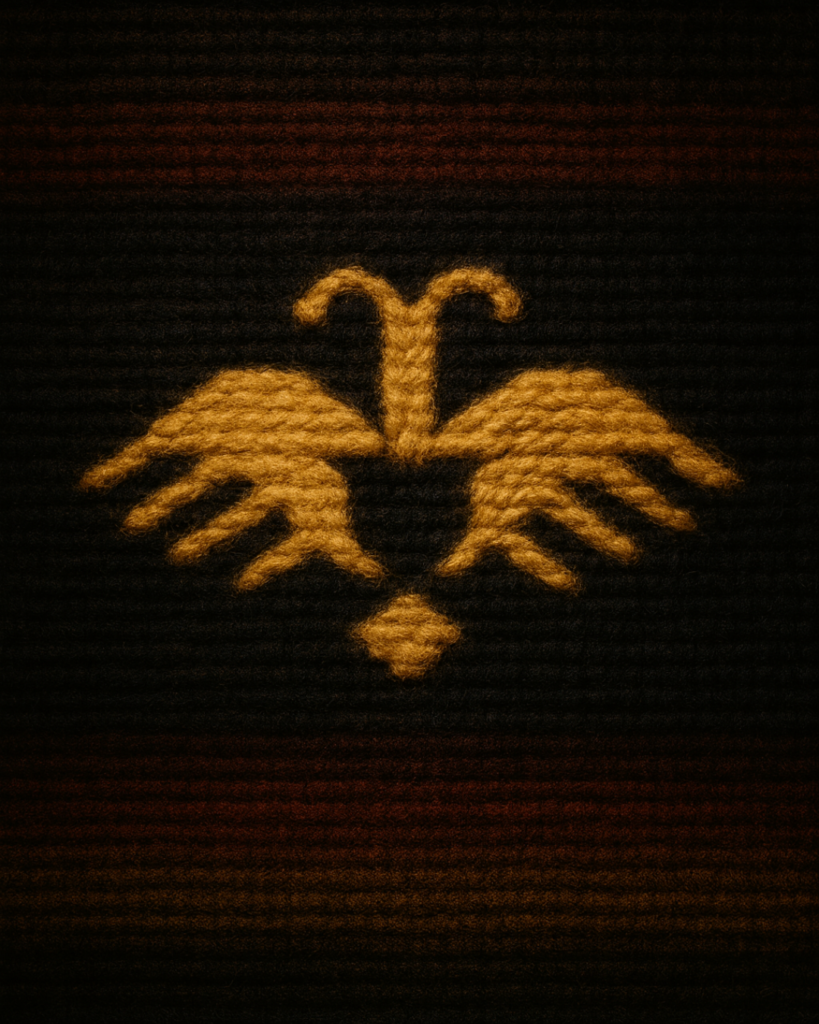kartal kilim motifi