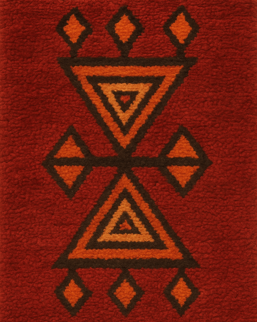 sac bagi kilim motifi