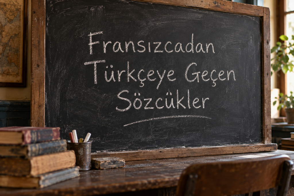 turkcede kullandigimiz fransizca kokenli kelimeler